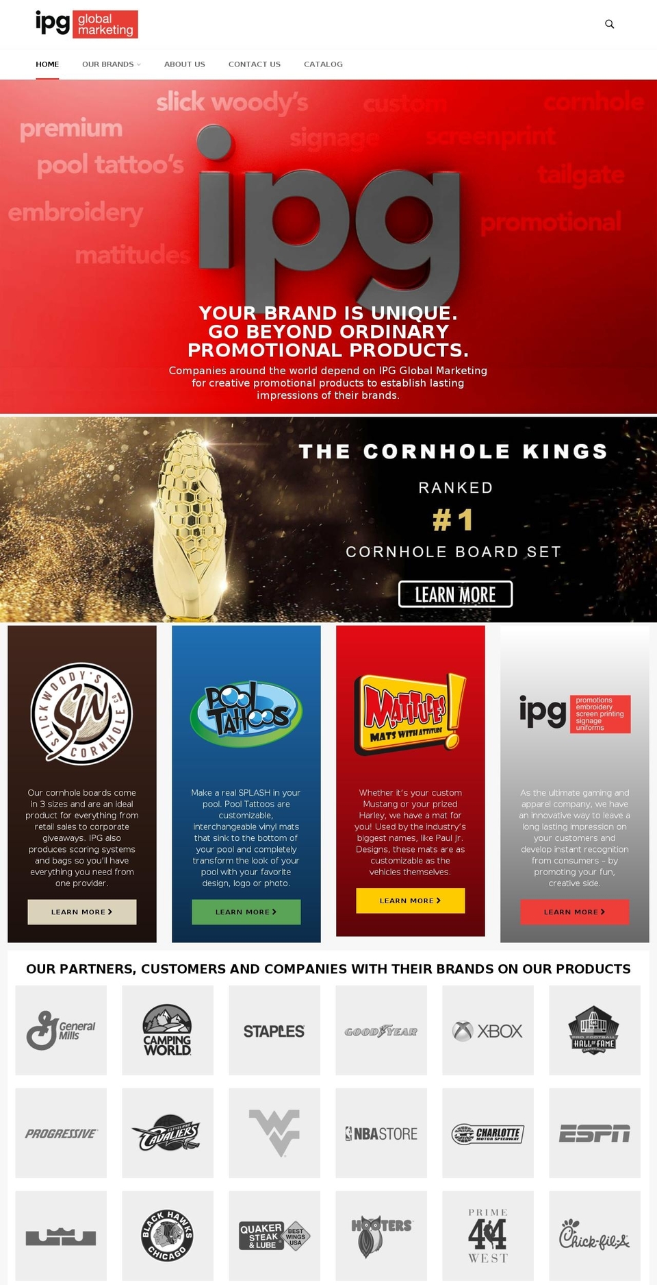 ipgglobalmarketing.com — Shopify storefront screenshot