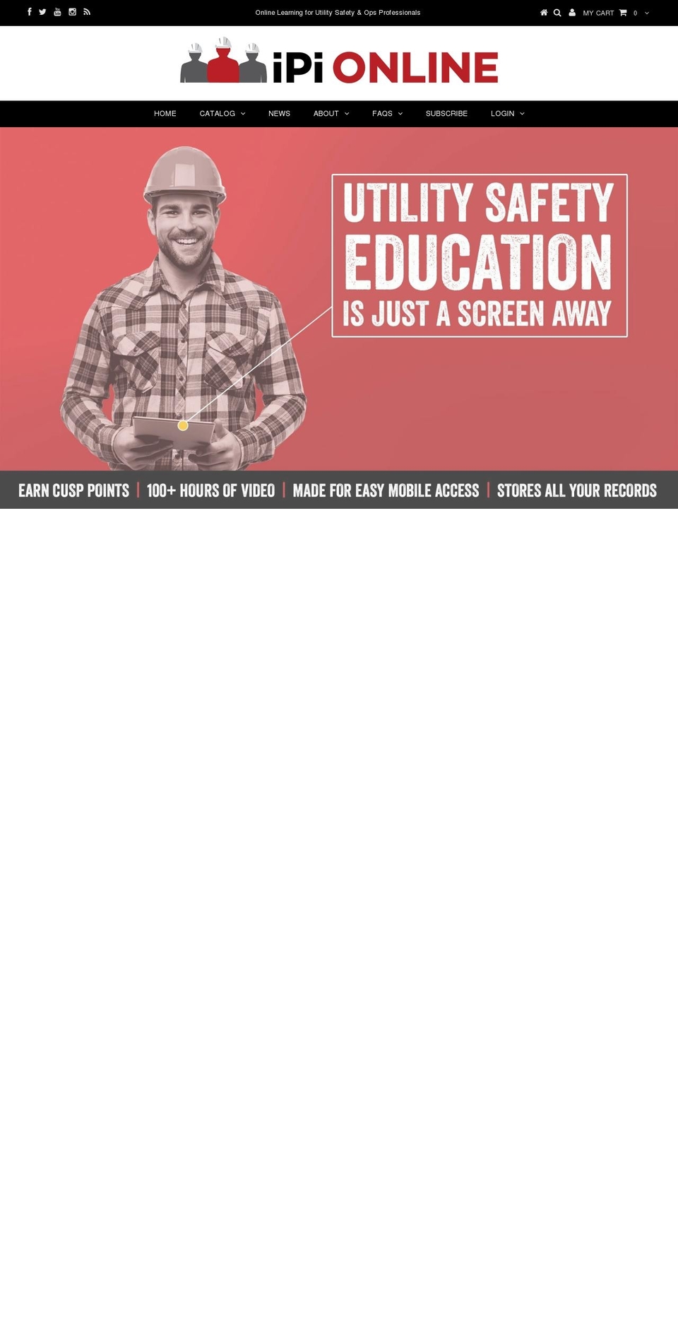 ipinstituteonline.com — Shopify storefront screenshot