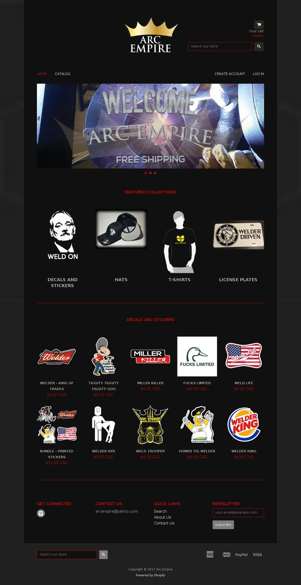 ipopsignco.com shopify website screenshot