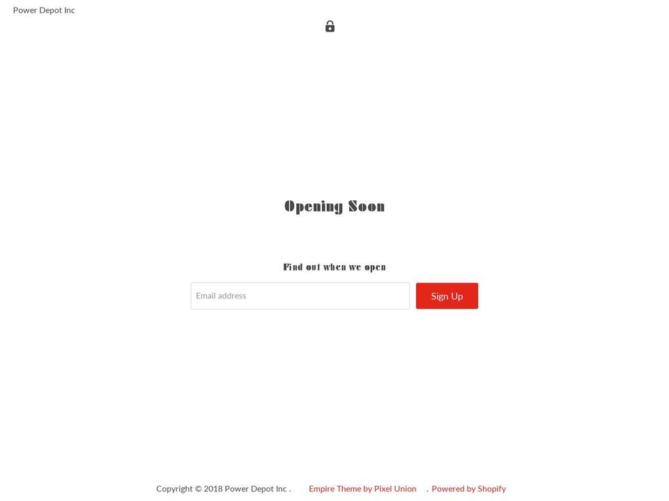 ipowerdepot.com — Shopify storefront screenshot