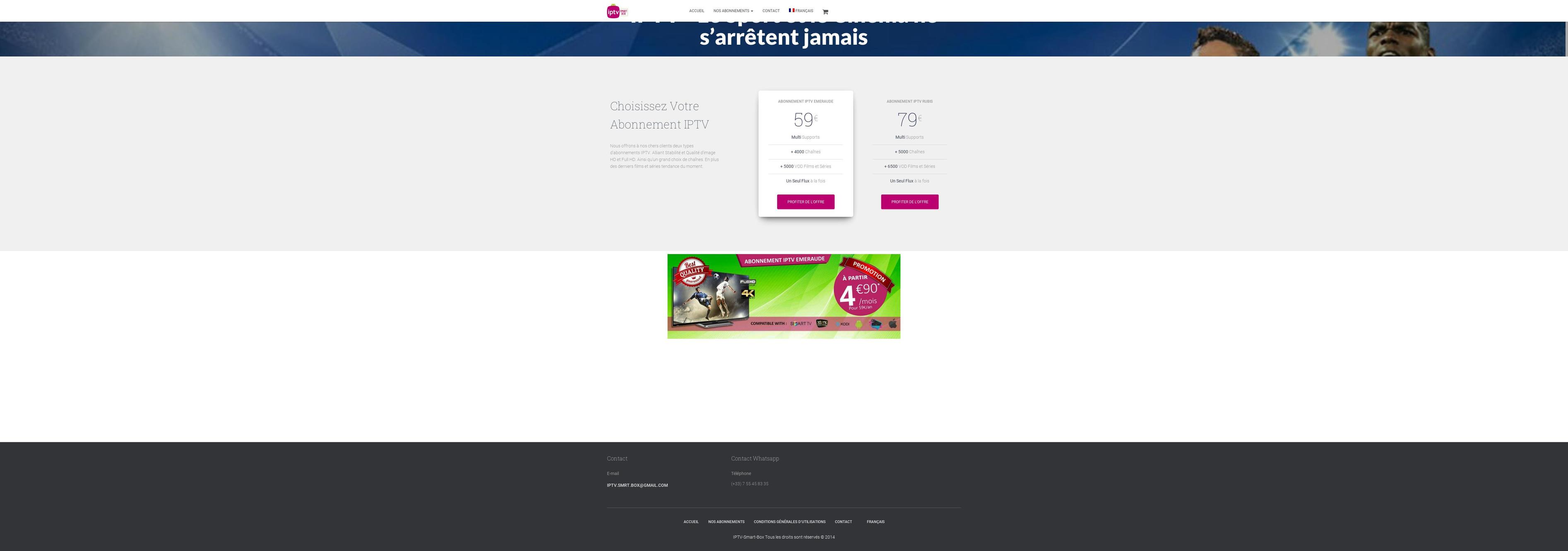 iptv-smart-box.com — Shopify storefront screenshot