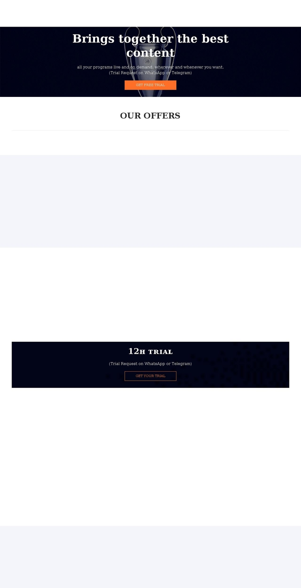 iptvligne.com shopify website screenshot