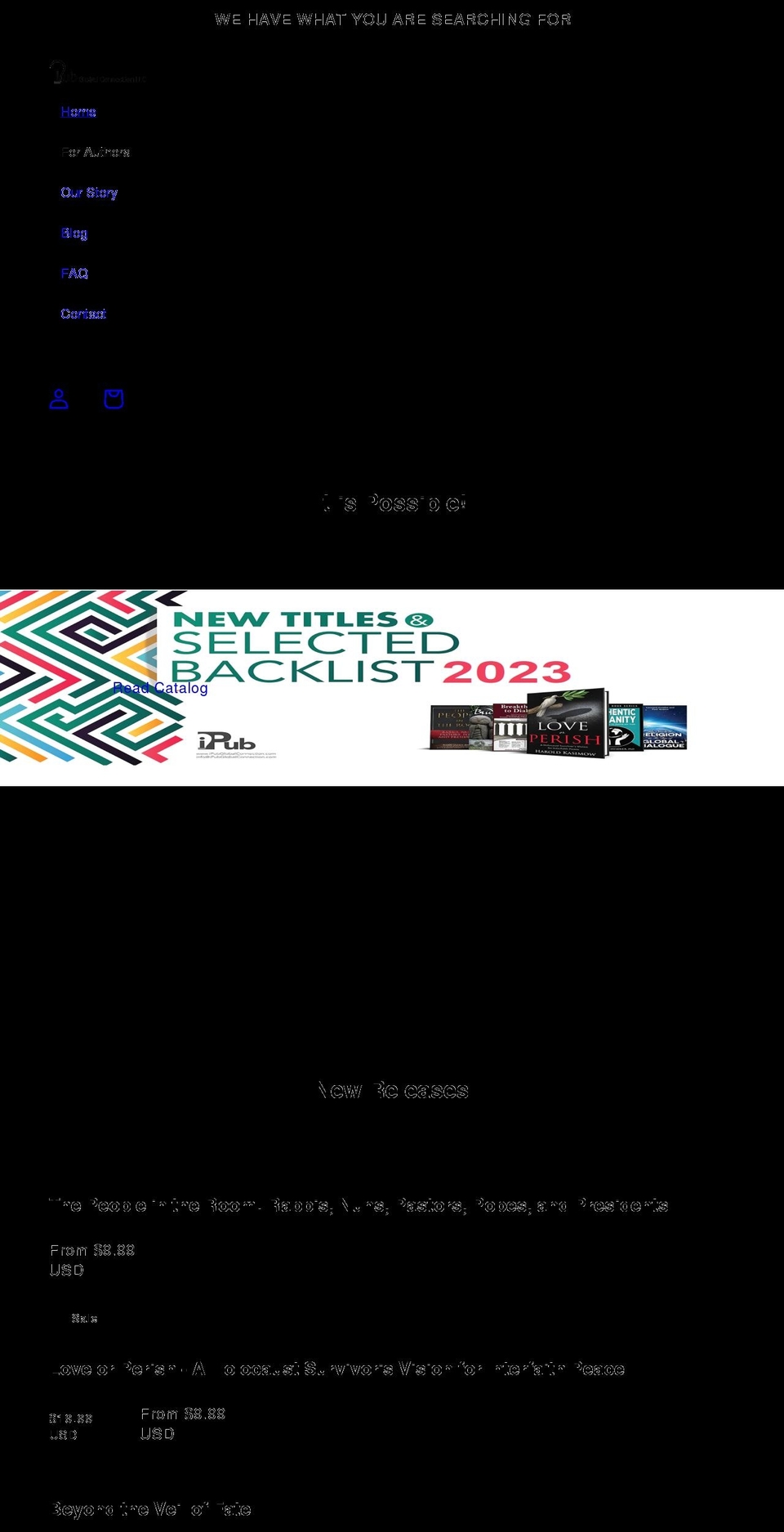 ipubglobalconnection.com shopify website screenshot