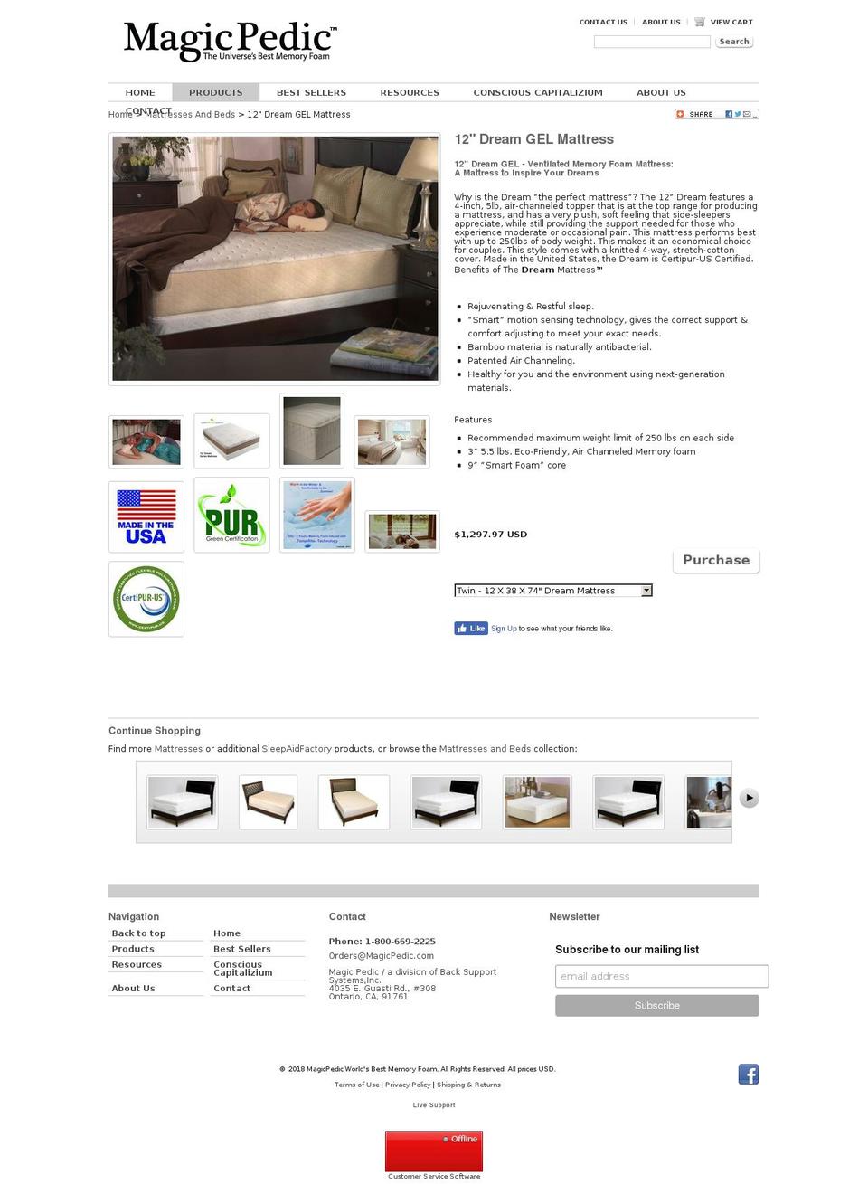 backsupportsystems-myshopify-com-blues-anatomy Shopify theme site example ipuresleep.com