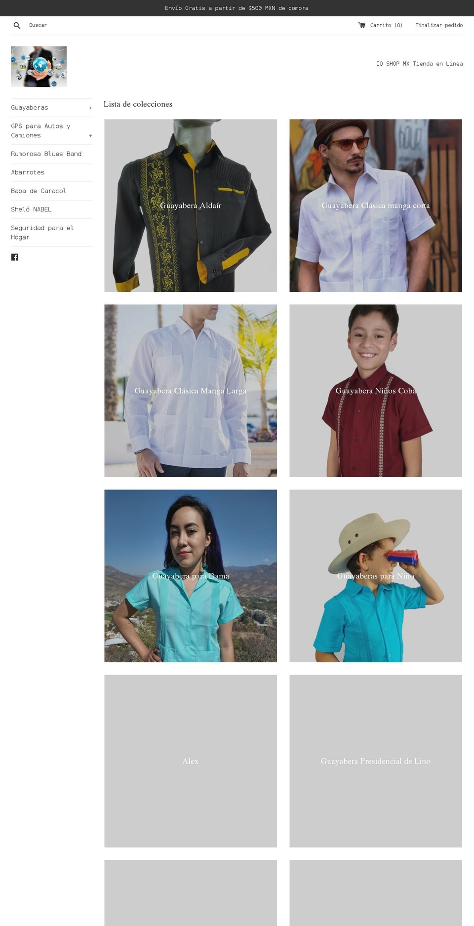 iqshopmx.com shopify website screenshot