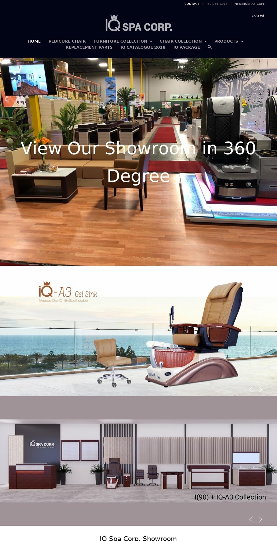 iqspas.com shopify website screenshot