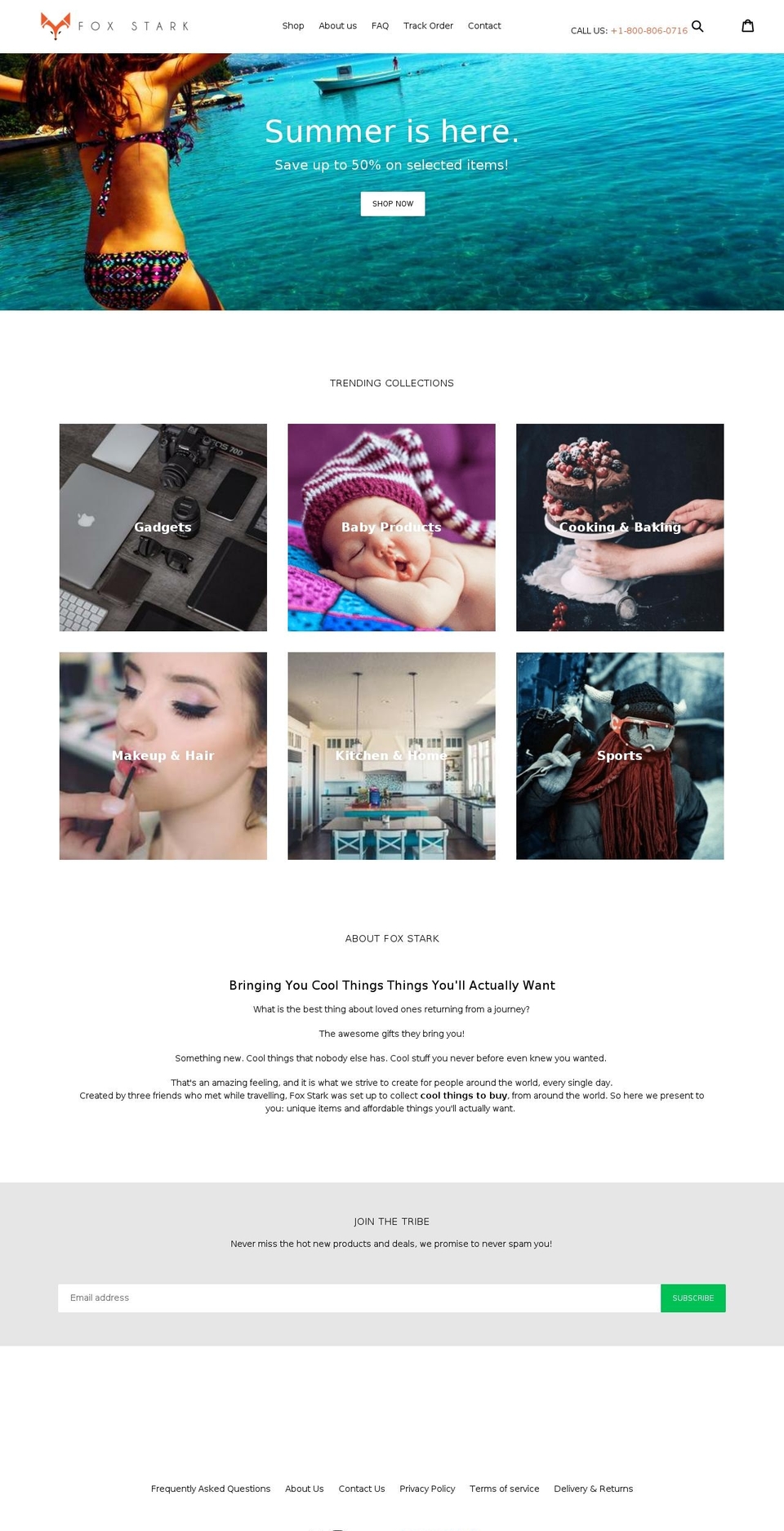 irastark.com — Shopify storefront screenshot