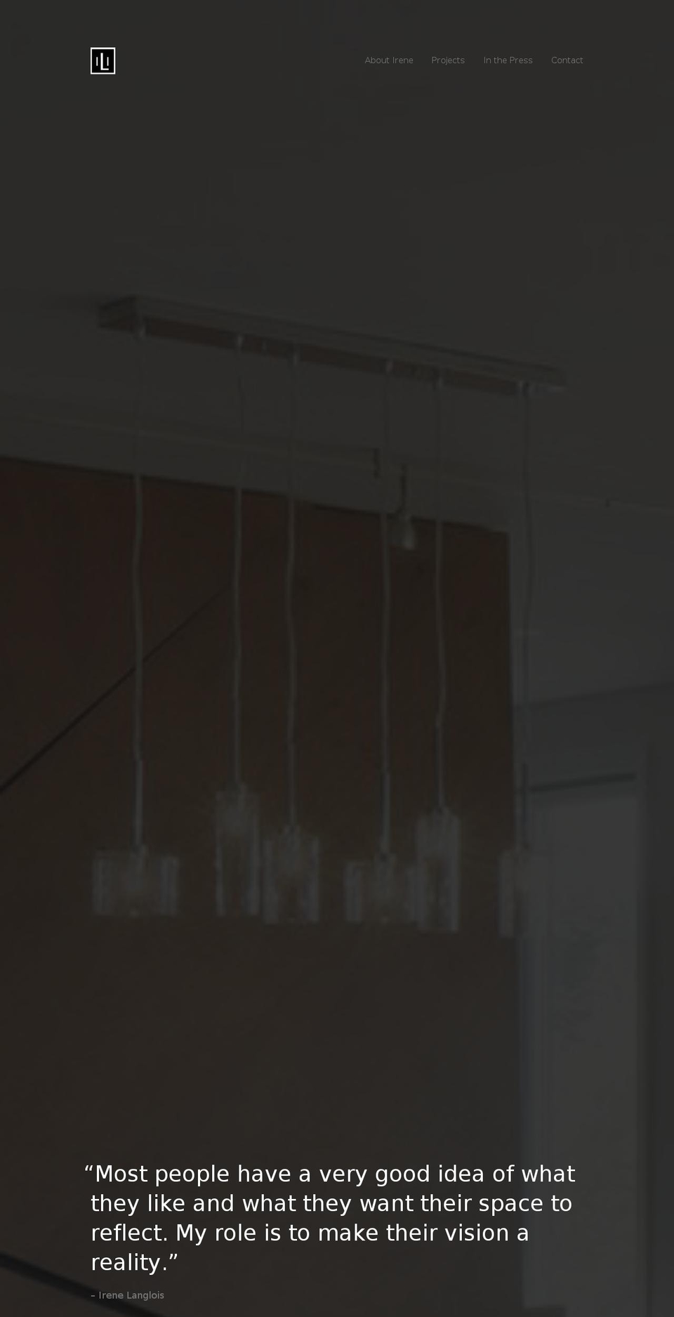 irenelanglois.com — Shopify storefront screenshot