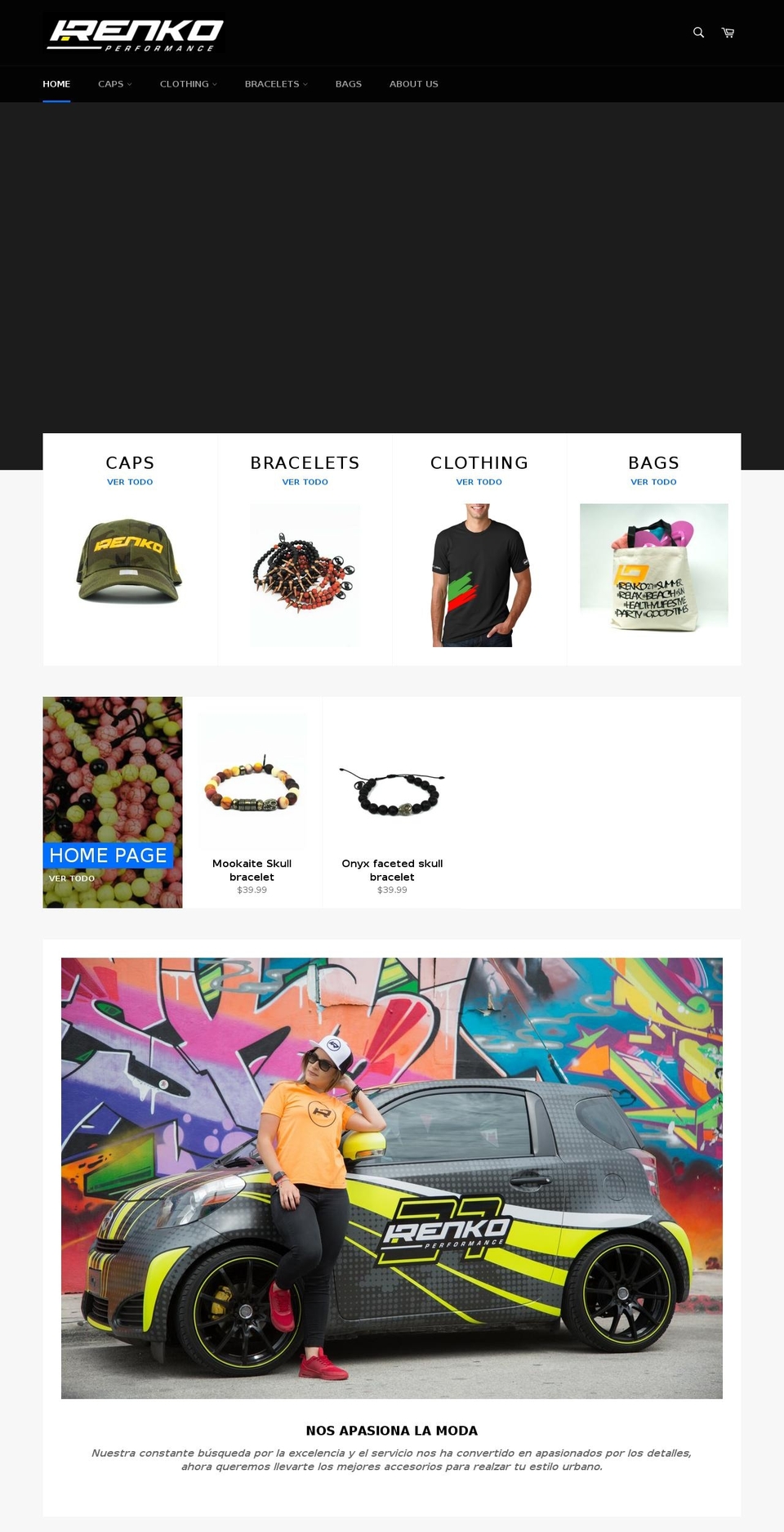 irenkostore.com — Shopify storefront screenshot
