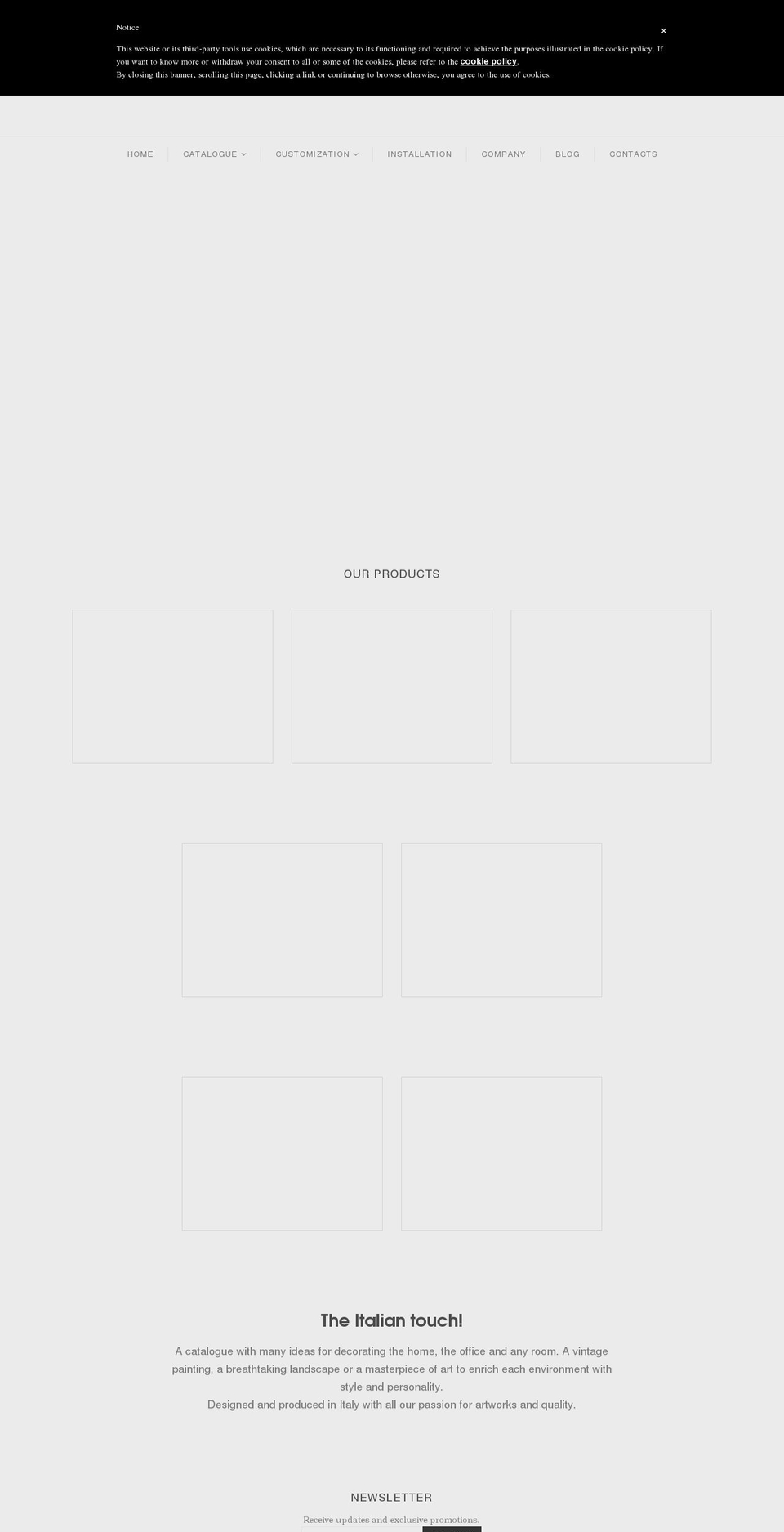 irialhome.com — Shopify storefront screenshot