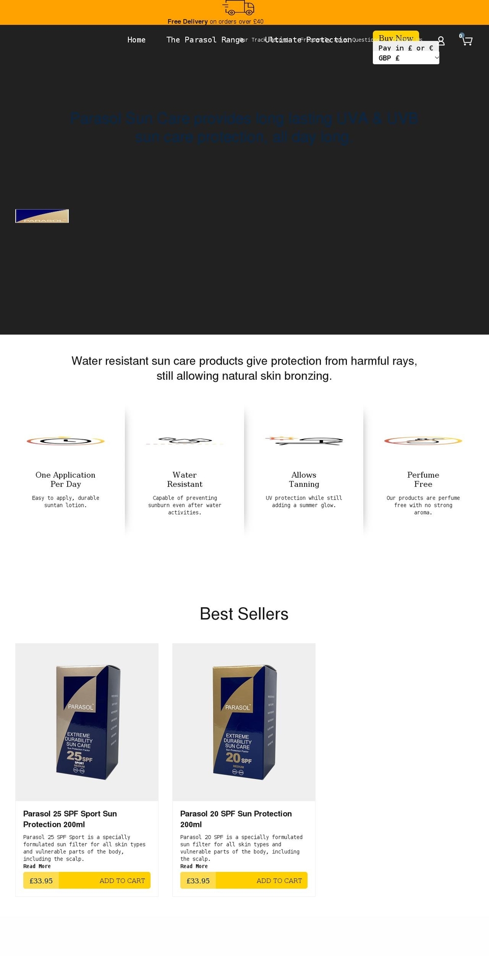 irishbodycare.com shopify website screenshot