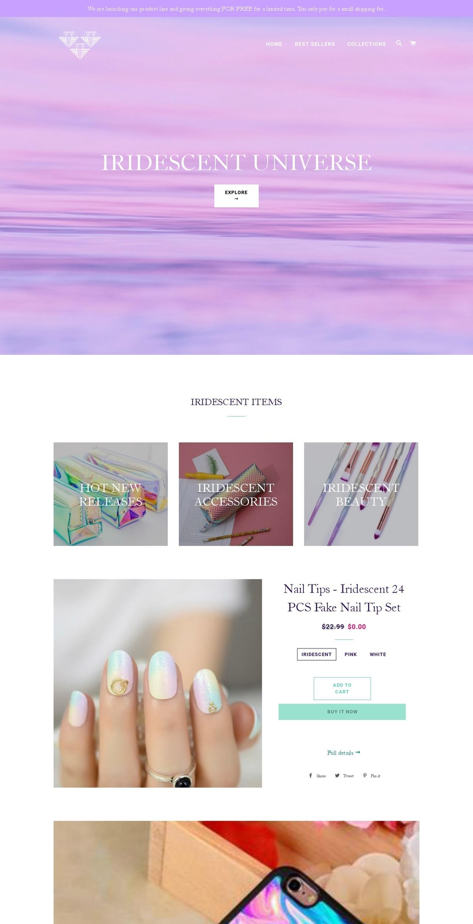 iriverse.com — Shopify storefront screenshot