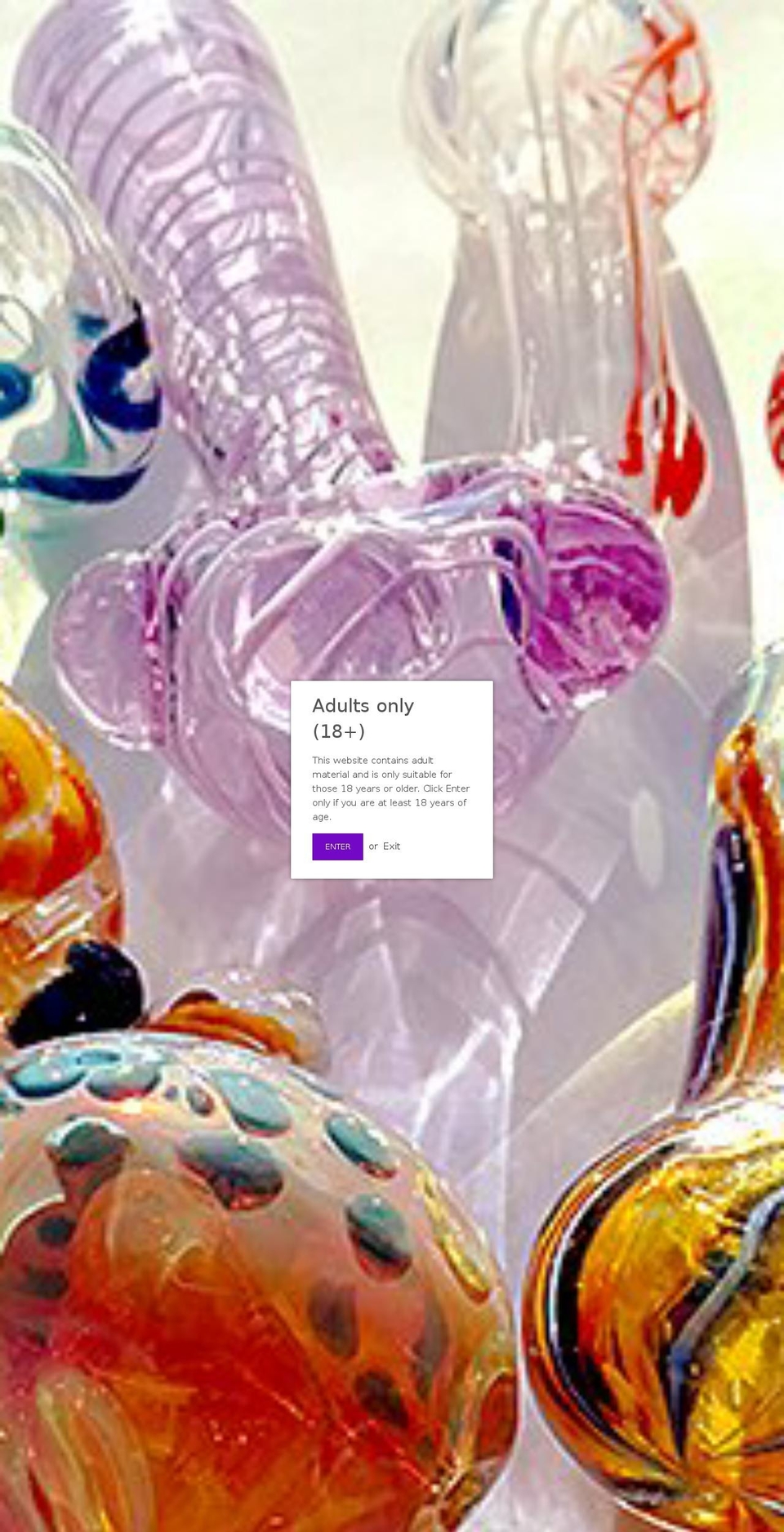 irobosmoke.com — Shopify storefront screenshot