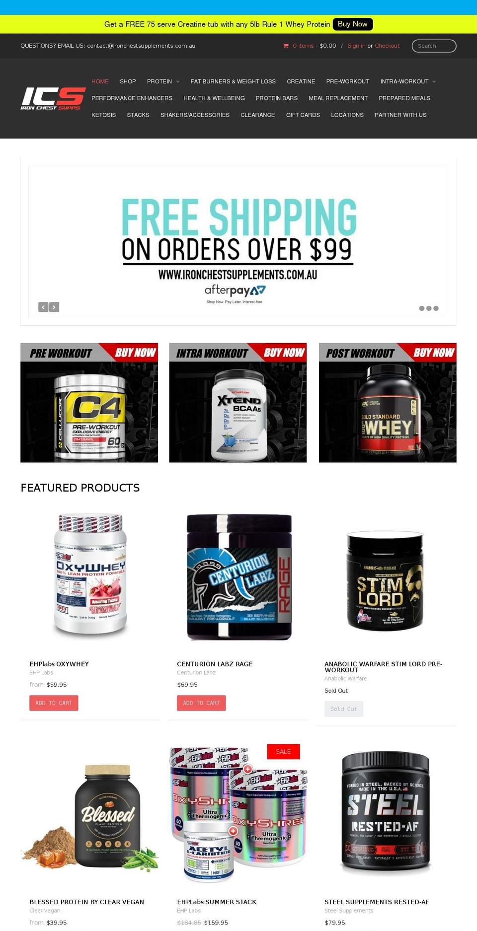 ICS_20-08-2014 Shopify theme site example ironchestsupplements.com