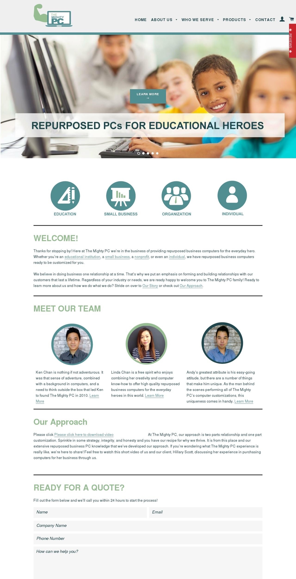 Leibley With Gallery Shopify theme site example ironmancomputers.com