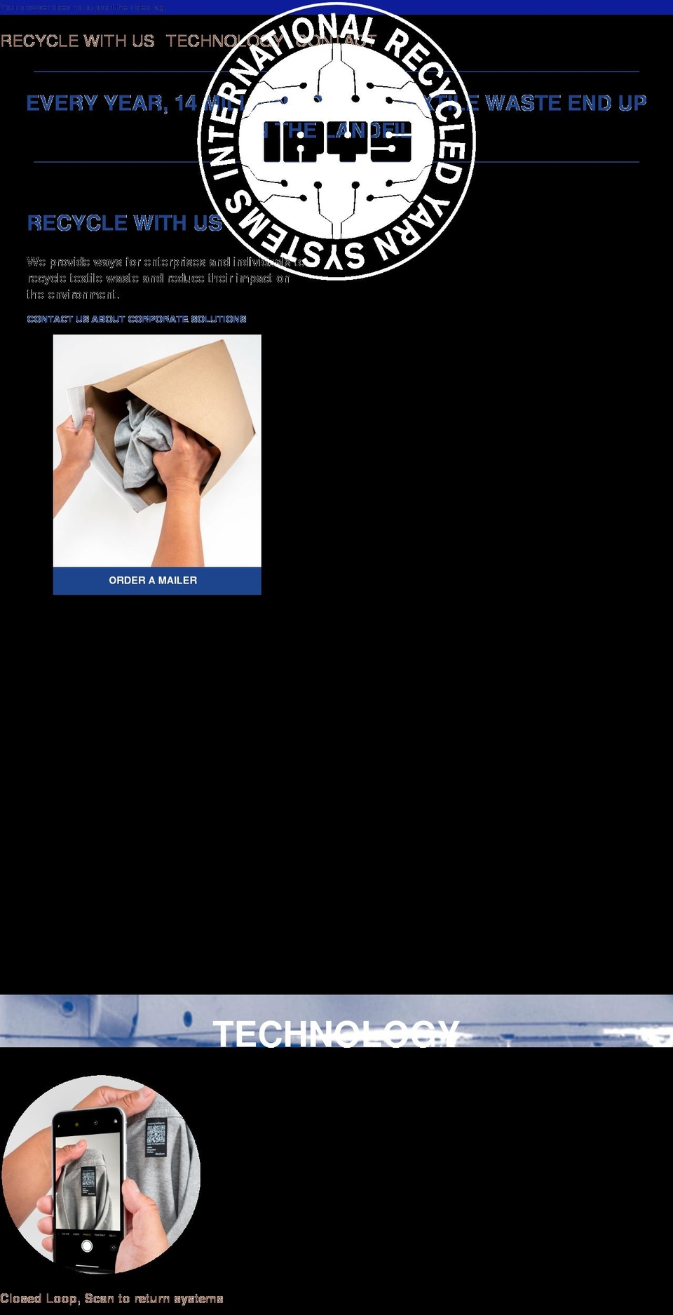 irys.org shopify website screenshot
