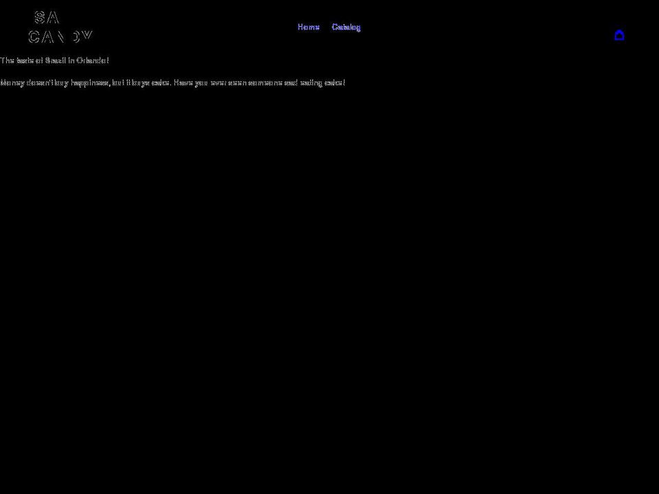 isacandy.com shopify website screenshot