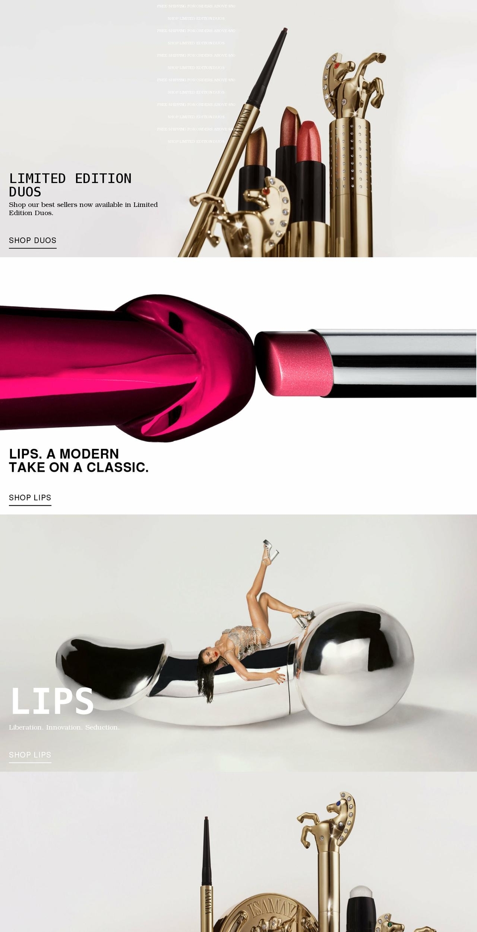 isamaya.com shopify website screenshot