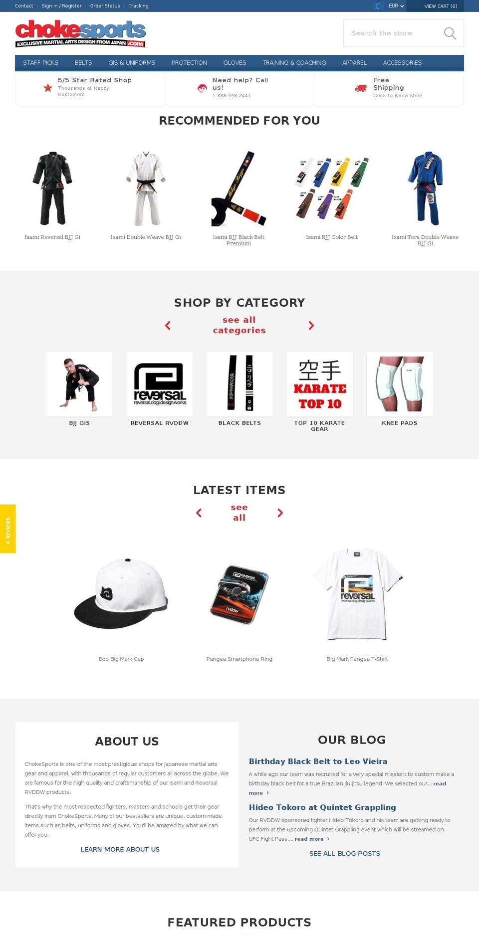 isamieurope.com shopify website screenshot