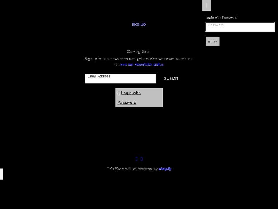 ischuoco.com shopify website screenshot