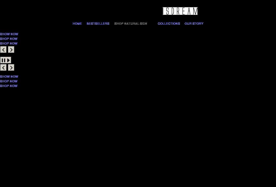isdream.co.uk shopify website screenshot