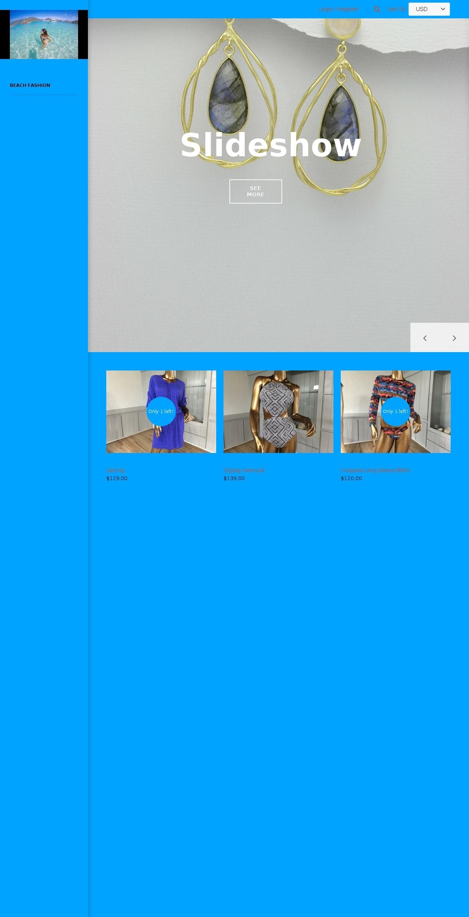 isellseathings.com — Shopify storefront screenshot