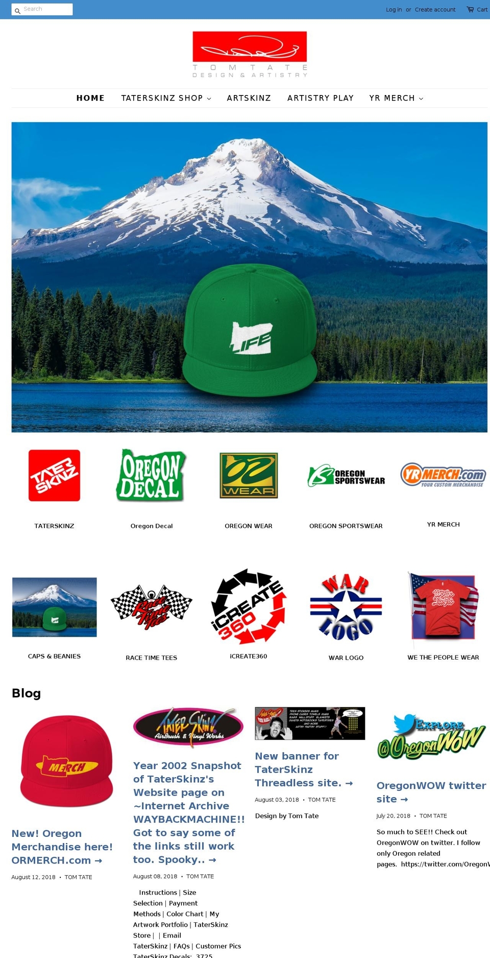 iselltees.com — Shopify storefront screenshot