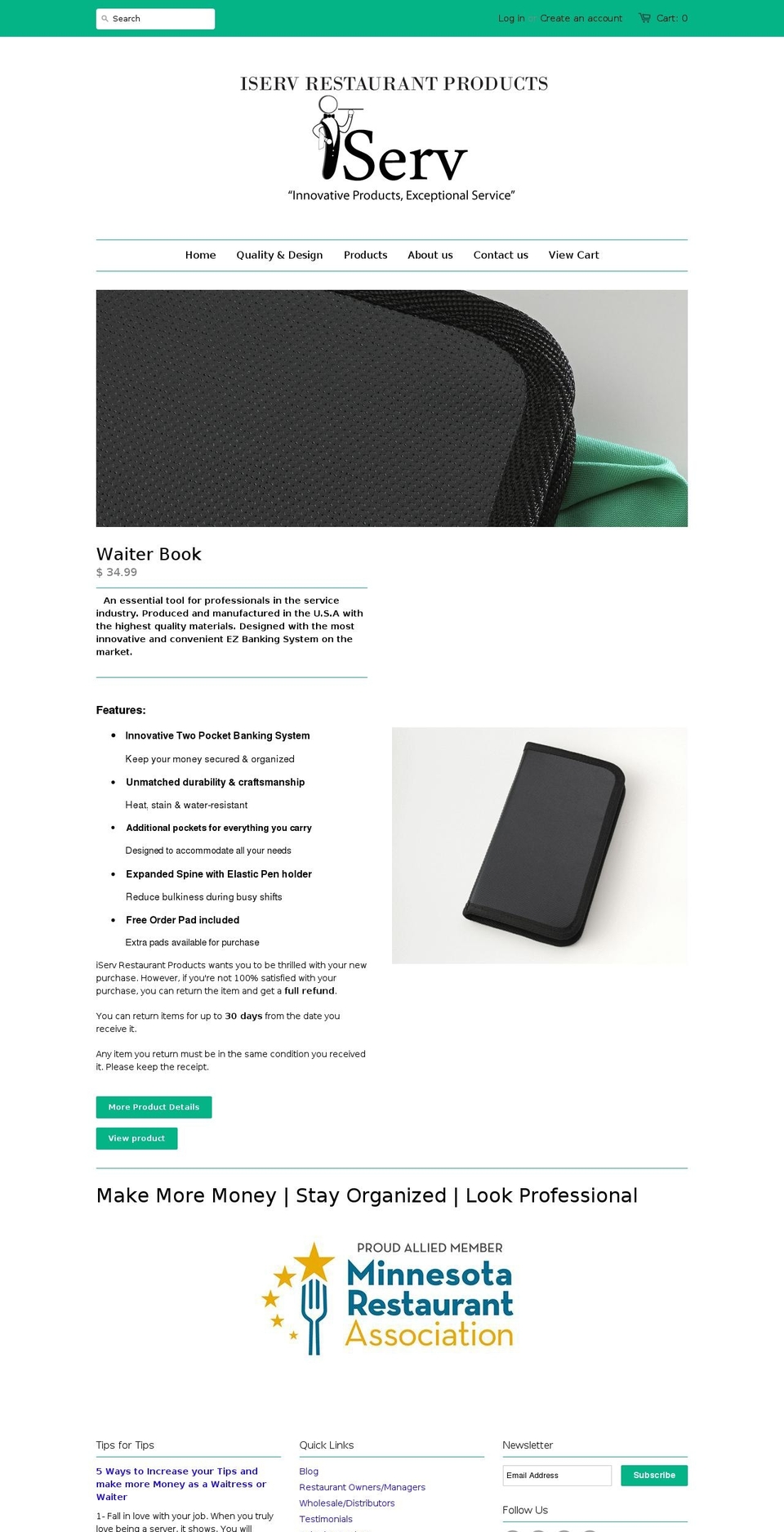 iserv.us shopify website screenshot