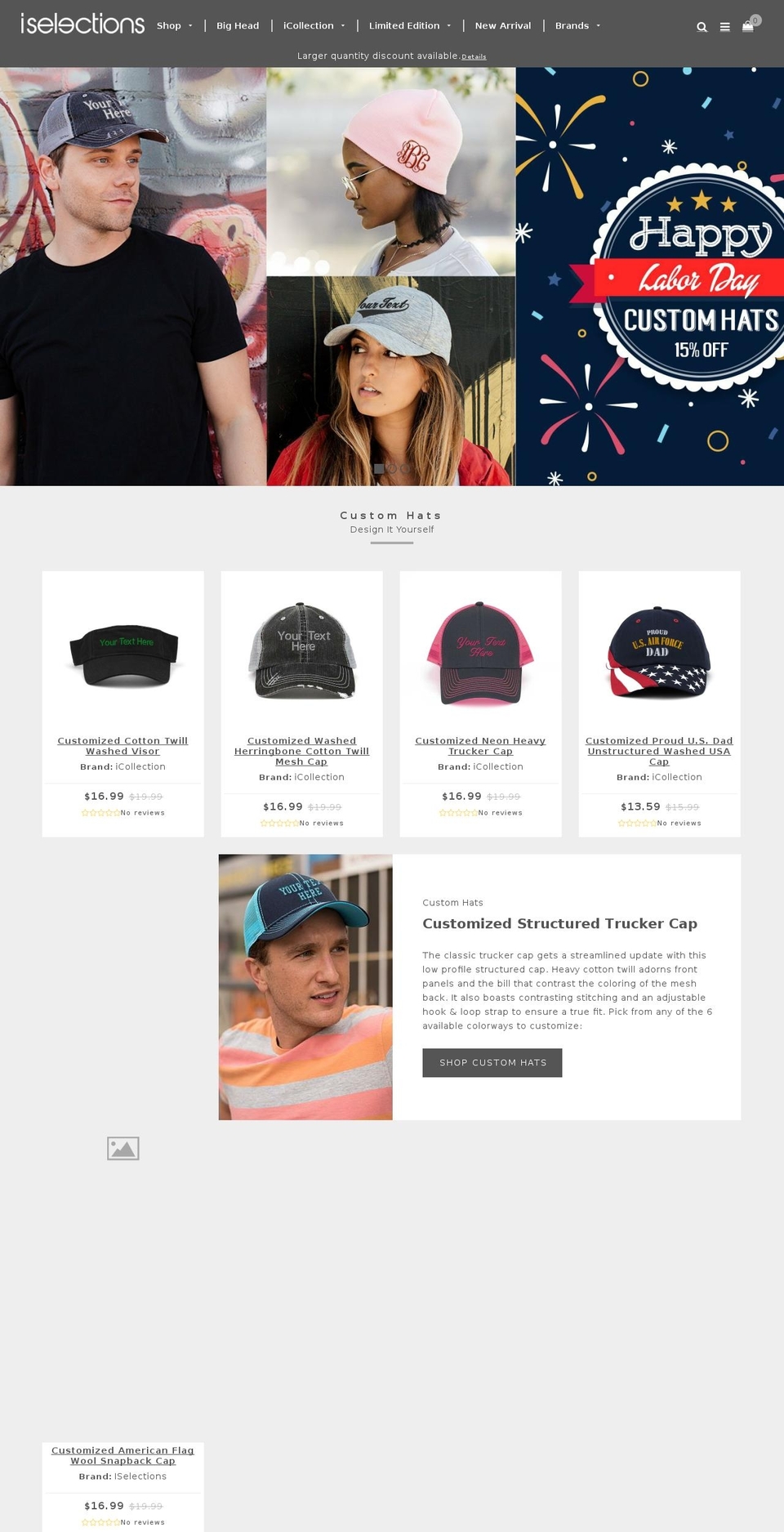 home-v1 - BOLD Edits Aug 21, 2017 Shopify theme site example ishats.com