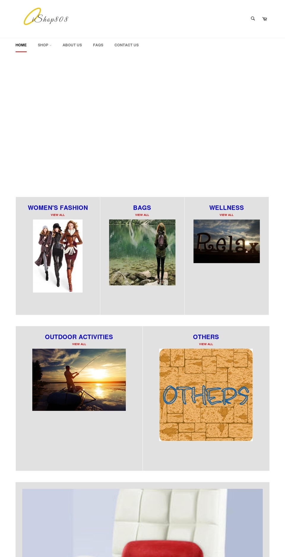 ishop808.com shopify website screenshot