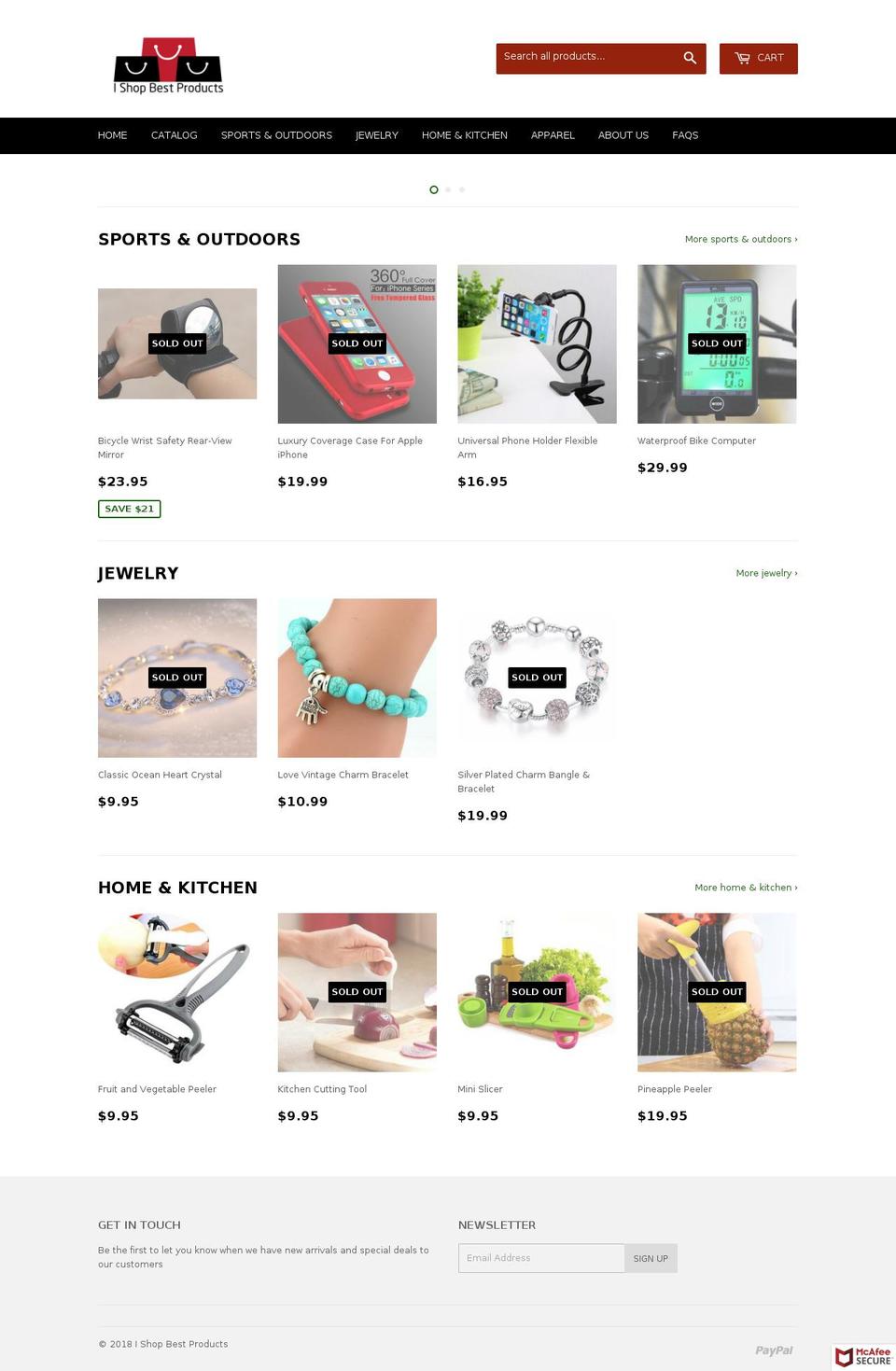 ishopbestproducts.com — Shopify storefront screenshot