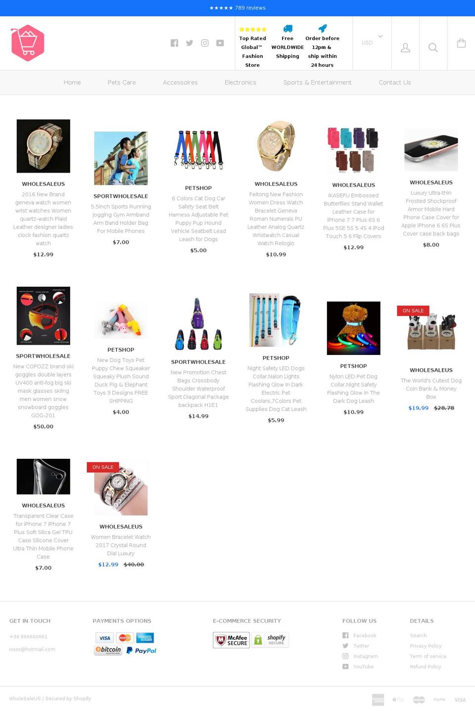 ishopship.com shopify website screenshot