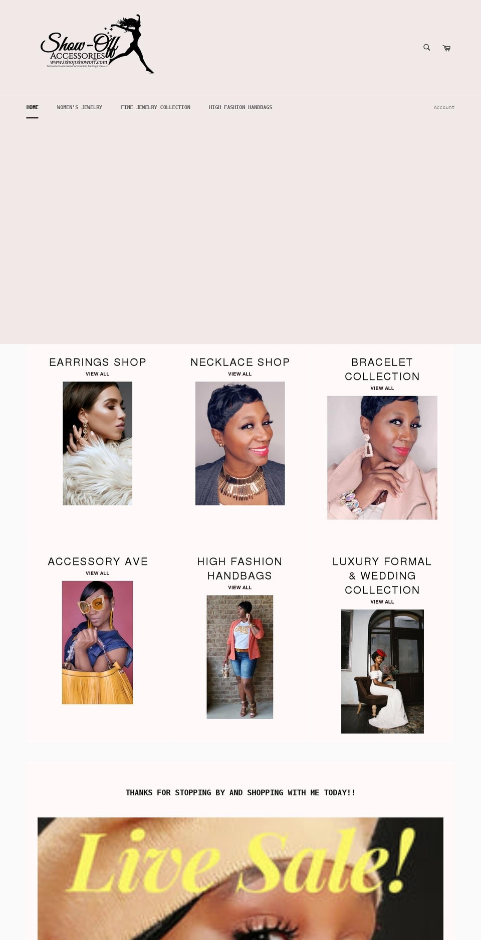 ishopshowoff.com shopify website screenshot