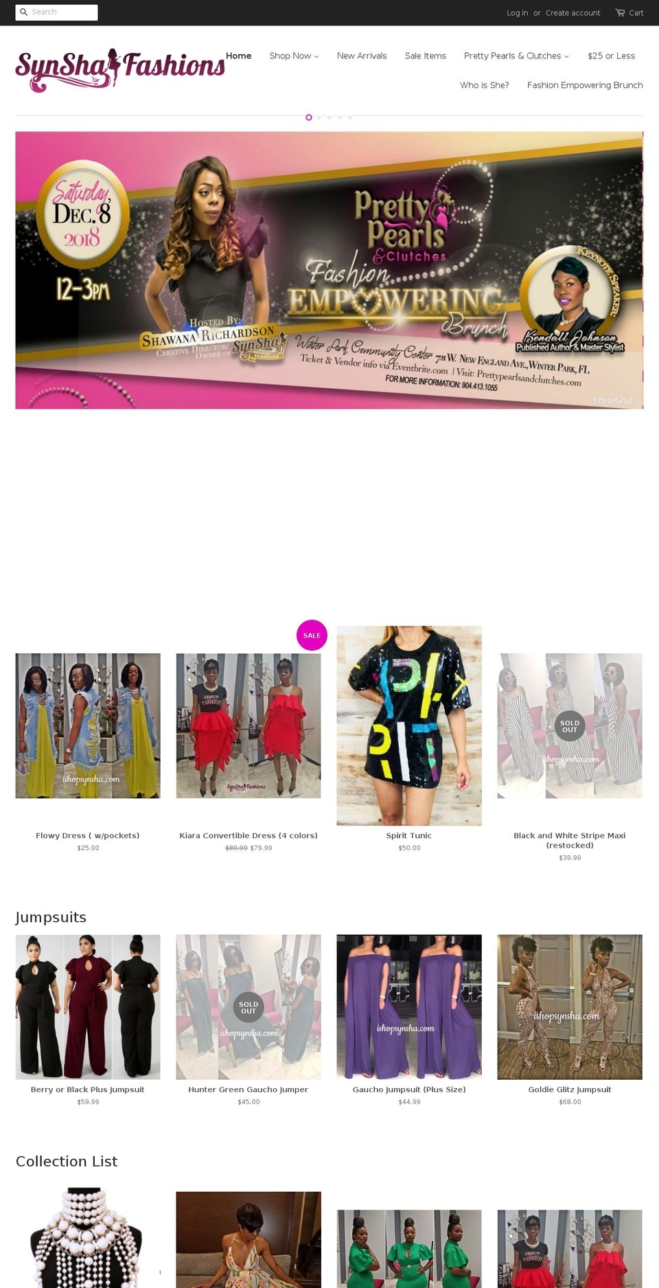 ishopsynsha.com shopify website screenshot