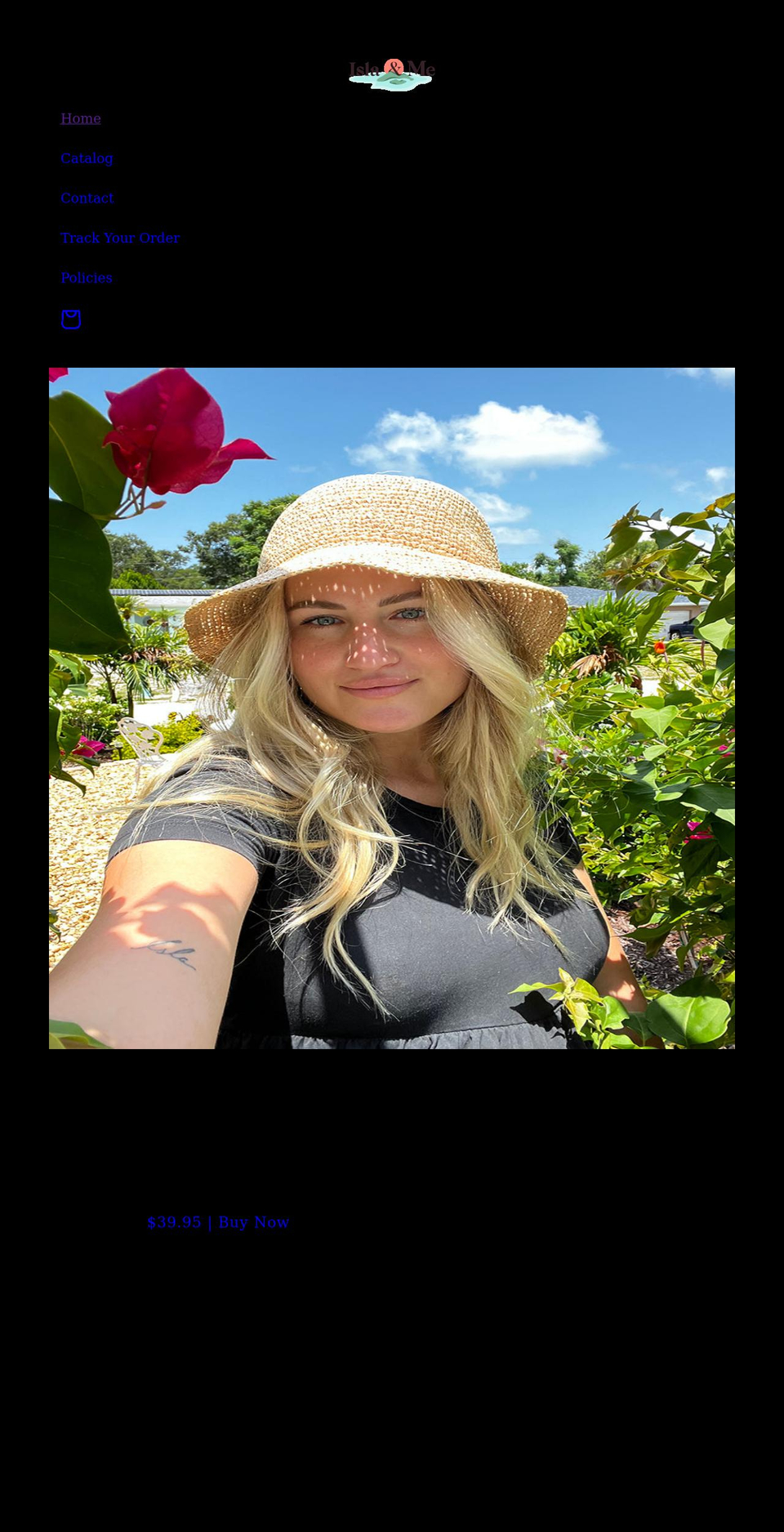 islaandme.com shopify website screenshot