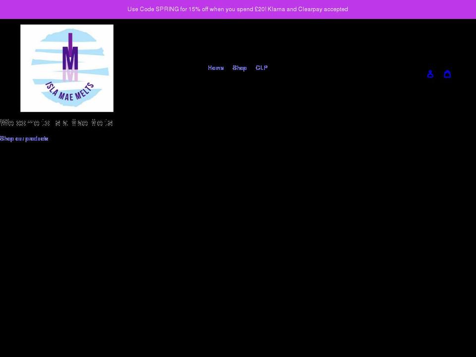 islamaemelts.com shopify website screenshot