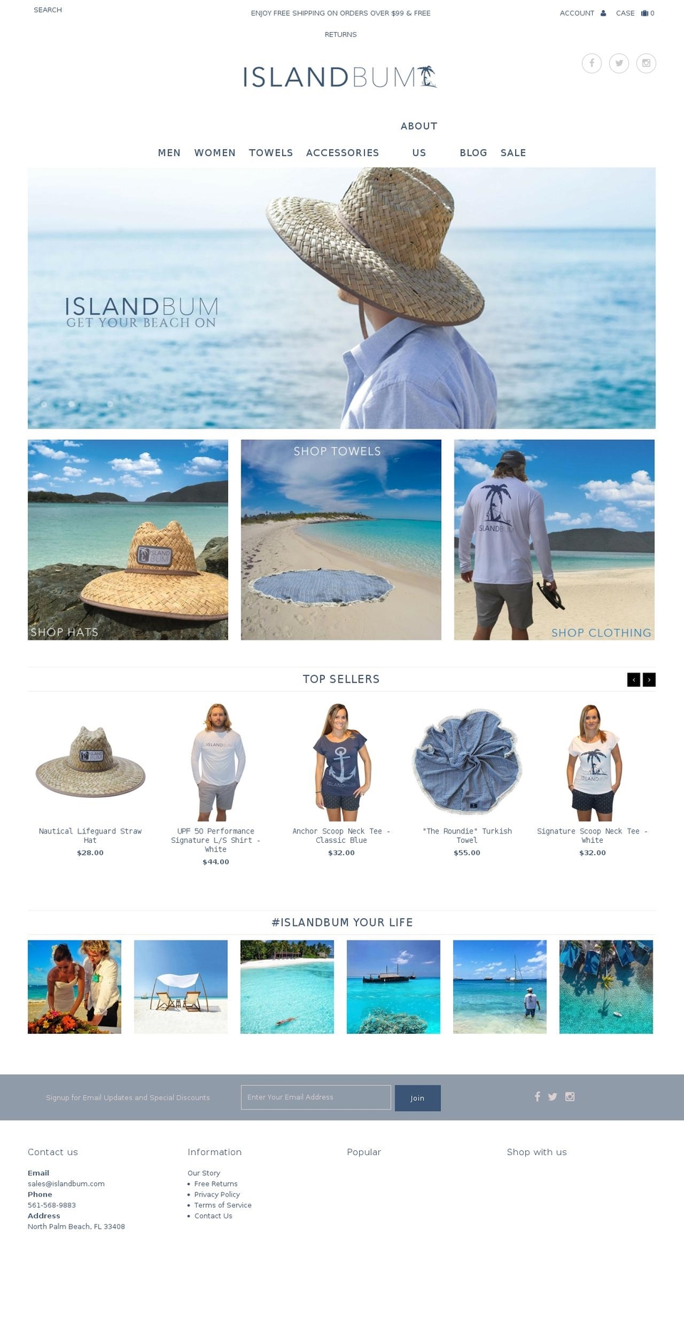 islandbun.com shopify website screenshot