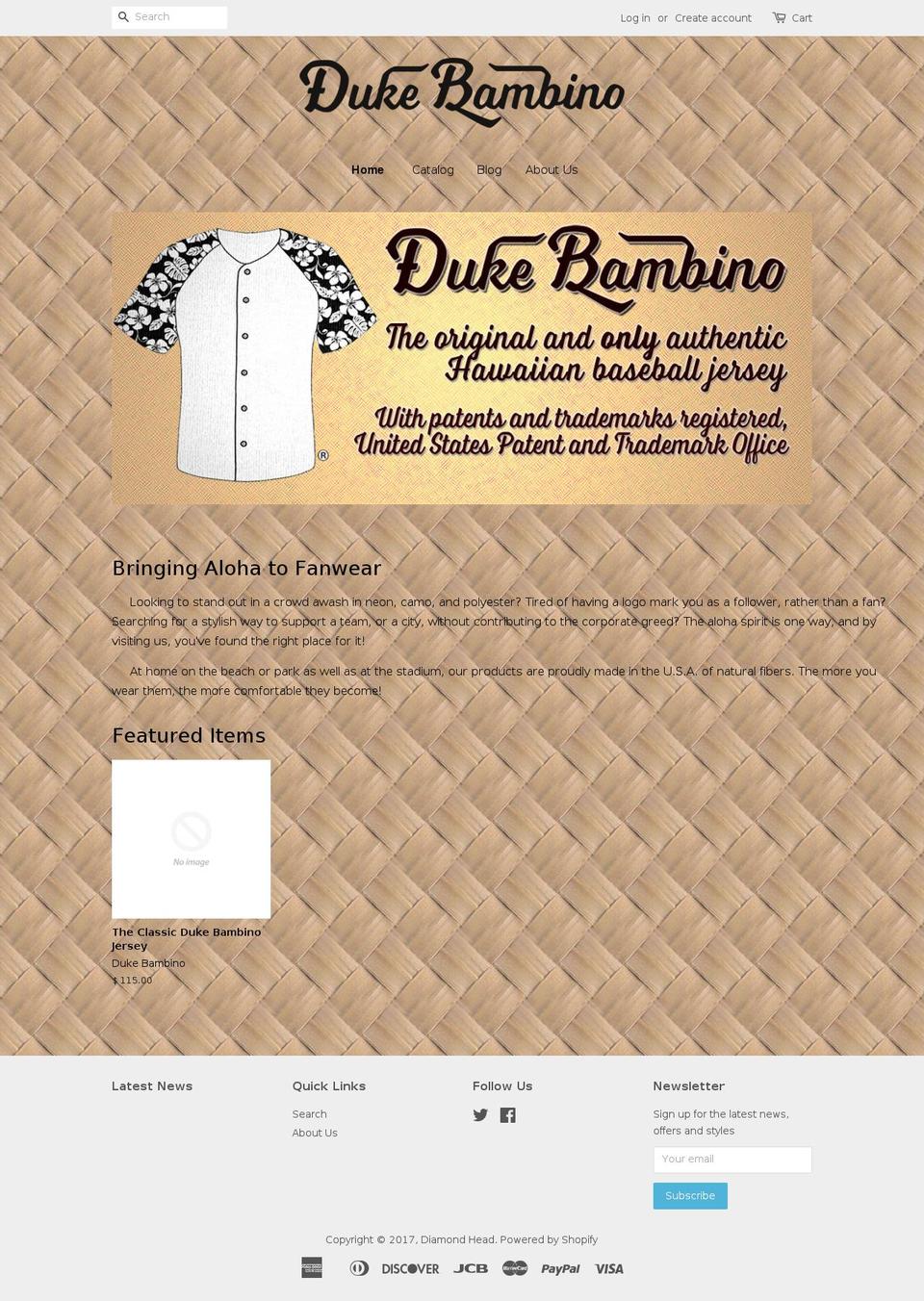 islanderjersey.com shopify website screenshot