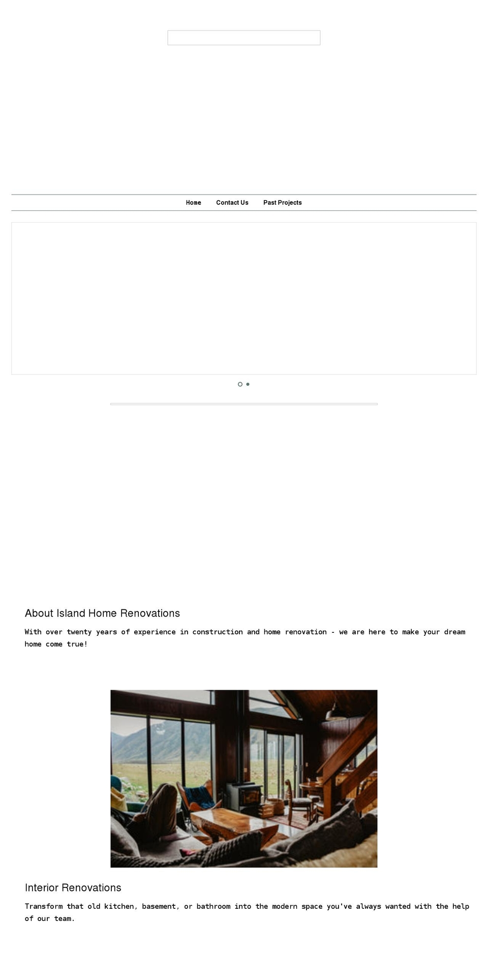 islandhomerenovations.com shopify website screenshot