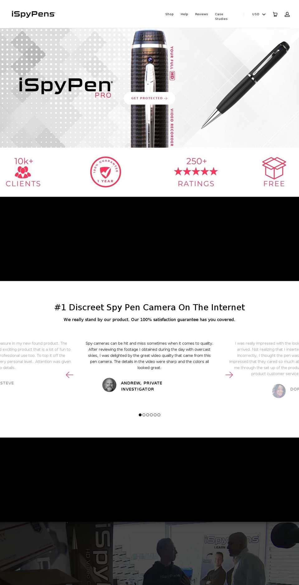 ismartpens.com — Shopify storefront screenshot