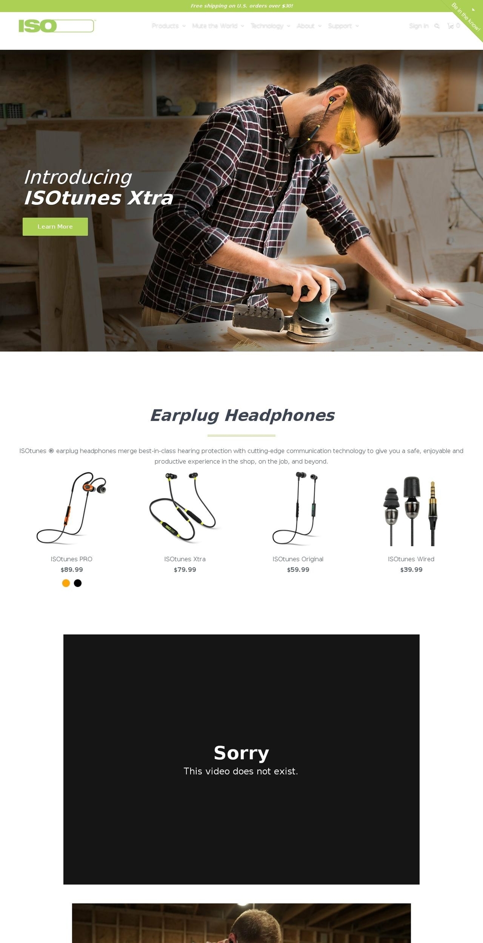 isotunes.com shopify website screenshot