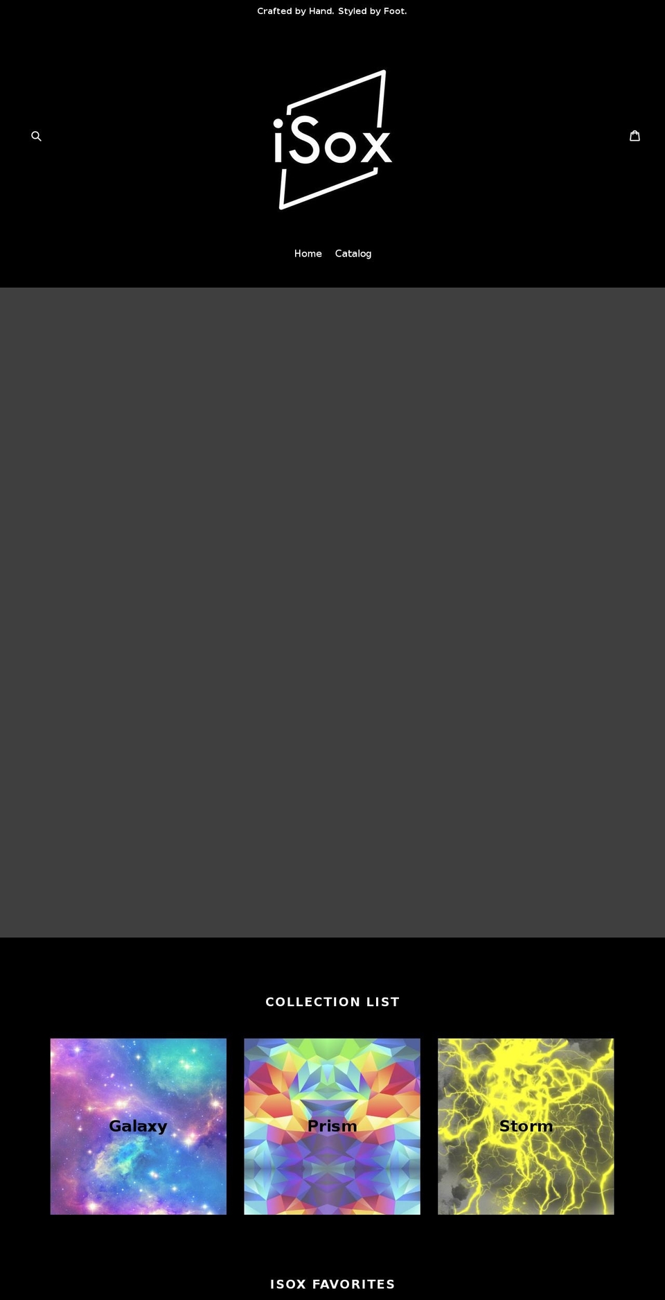 isoxapparel.com — Shopify storefront screenshot
