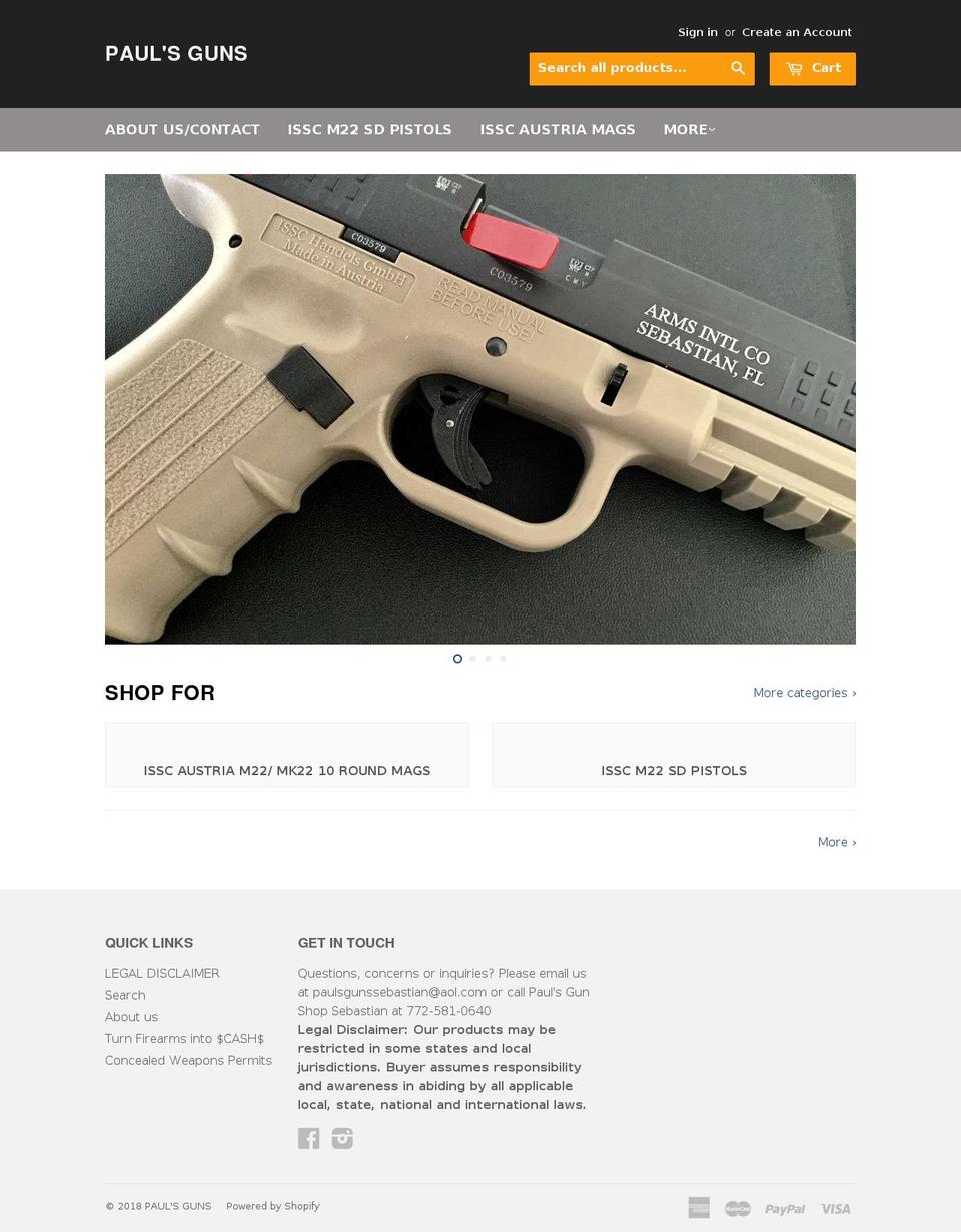 isscmagazines.com — Shopify storefront screenshot