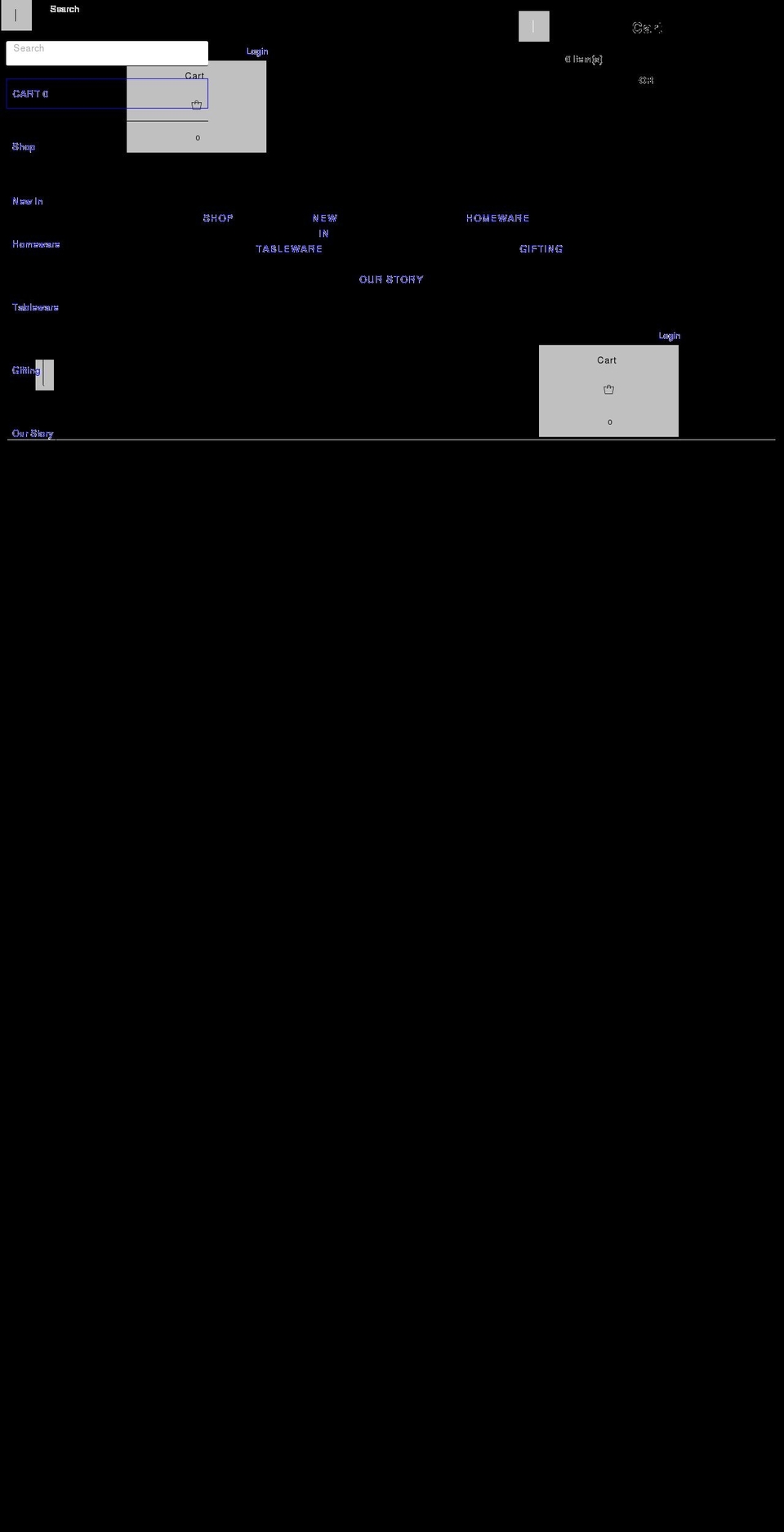 issygranger.com shopify website screenshot