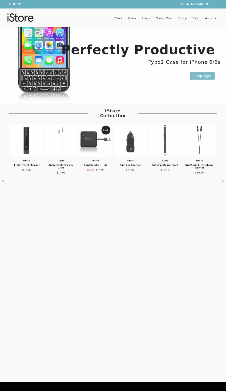 istoreworld.com shopify website screenshot