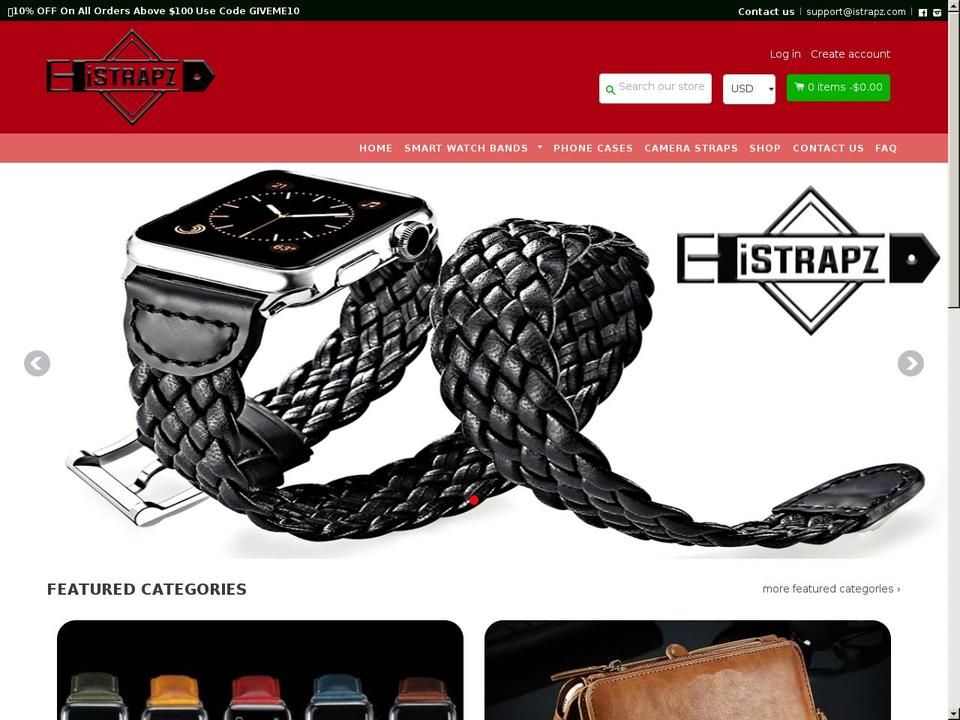 istrapz.com — Shopify storefront screenshot