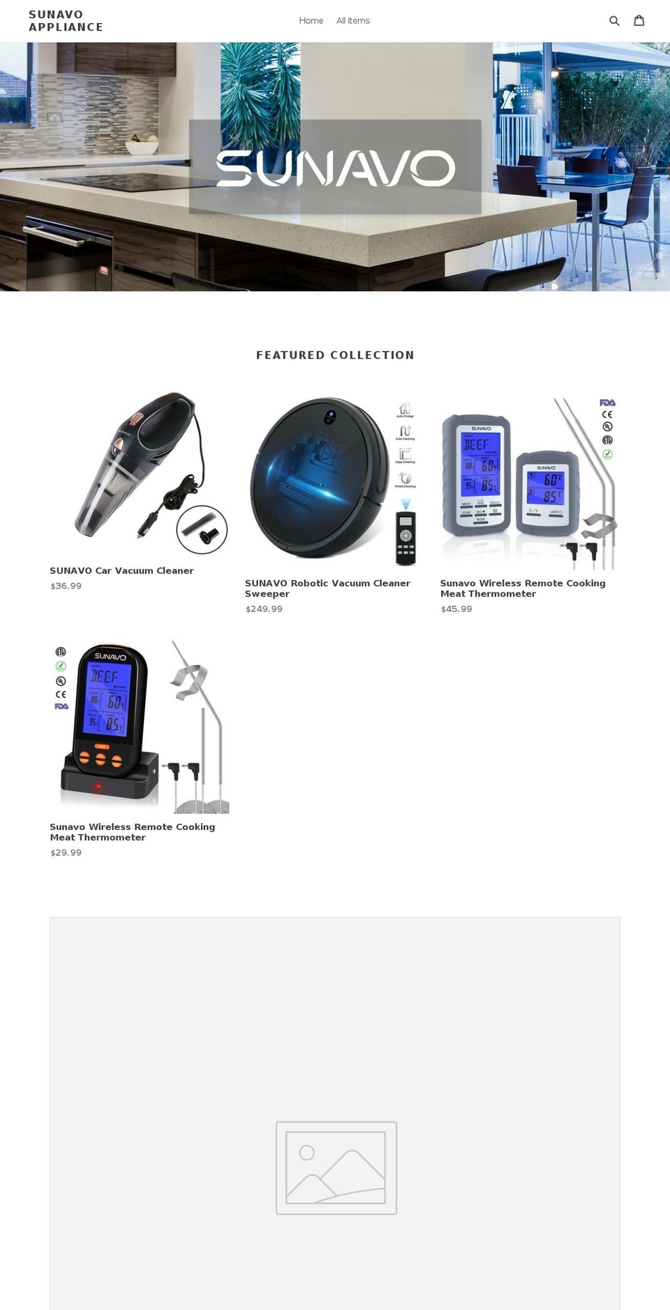 isunavo.com — Shopify storefront screenshot