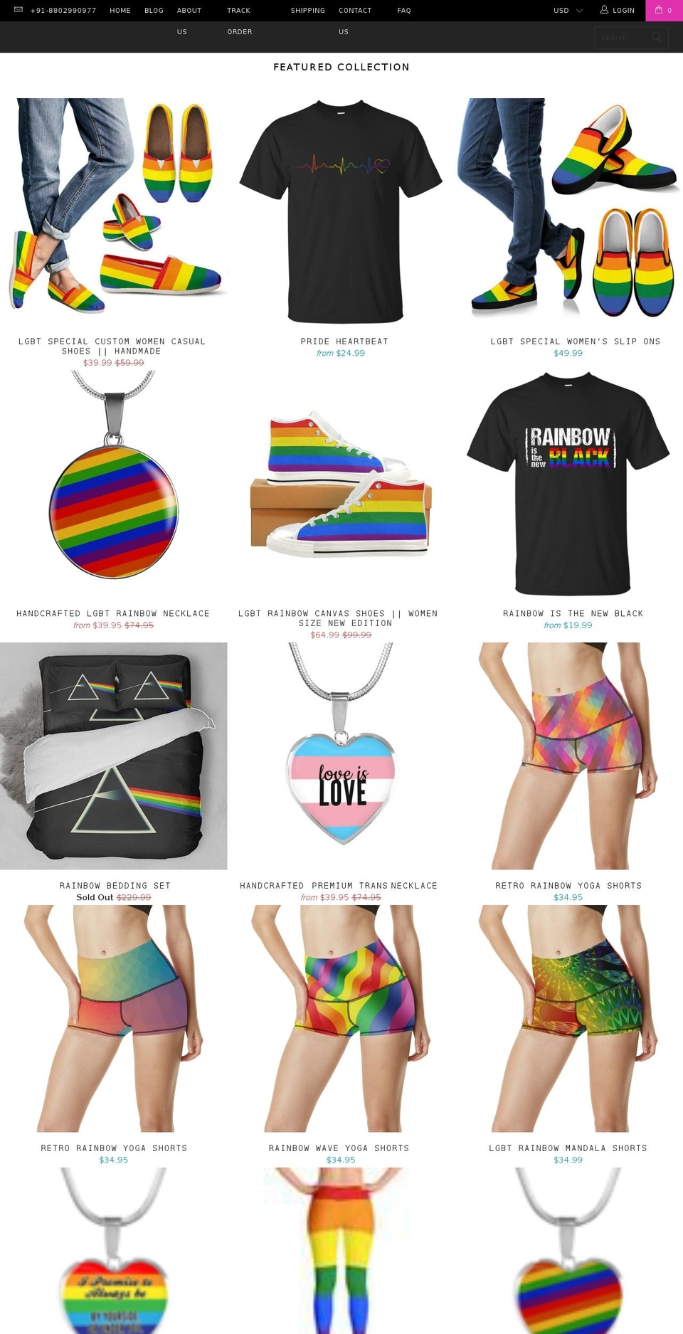 theme-export Shopify theme site example isupportlgbt.org