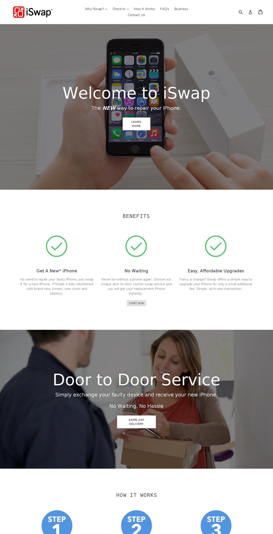 iswapmobiles.com — Shopify storefront screenshot