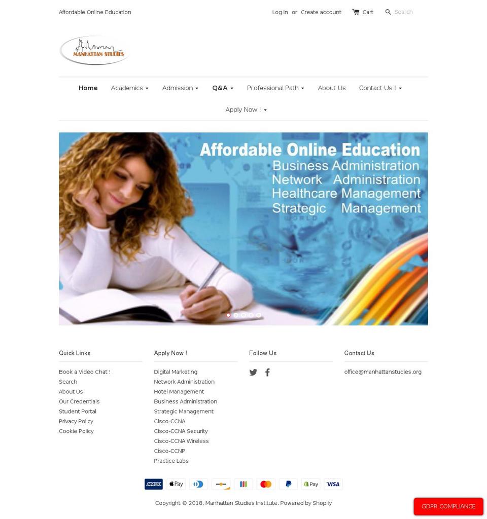 it-onlinetraining.com — Shopify storefront screenshot
